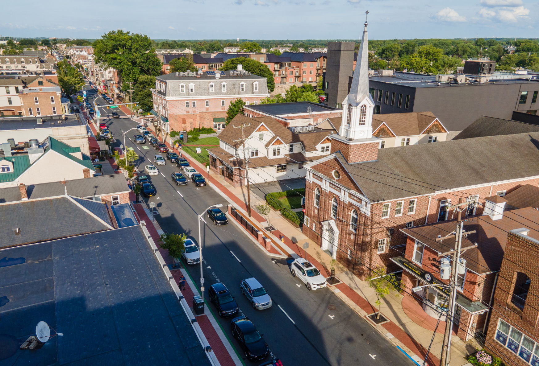 Main Street cityscape